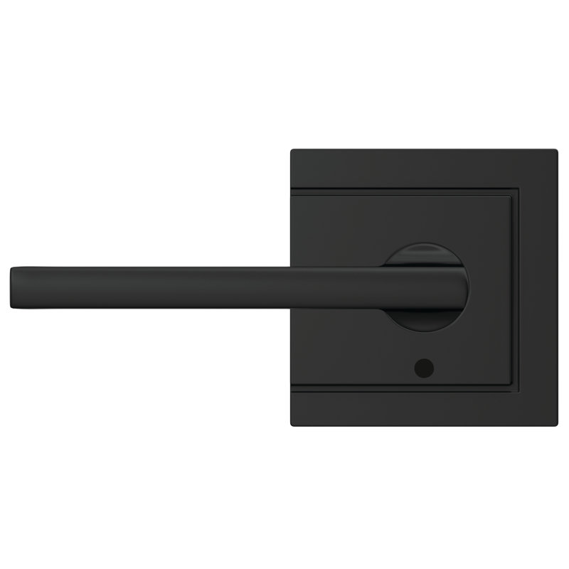 Schlage Custom Latitude HallCloset and BedBath Lever with Upland Trim